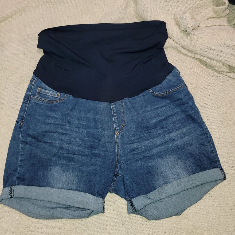 Maternity Jean Shorts Size XL